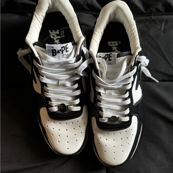 Black and white bapesta’s - Picture 5 of 5